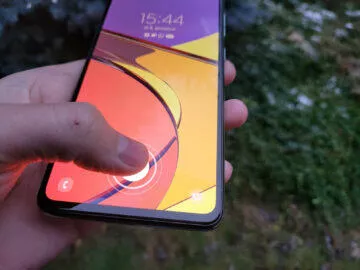 samsung galaxy a52s 5g čtečka otisků