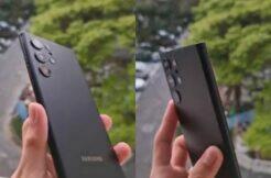 Samsung Galaxy S22 Ultra maketa video