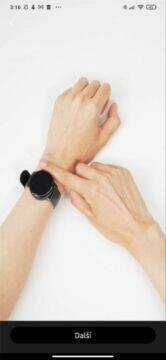 Samsung Galaxy Watch4 EKG tlak 4 měření