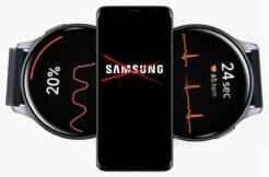 Samsung Galaxy Watch4 EKG tlak aktivace telefon MIUI EMUI Android