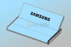 Samsung patent ohebný rolovací mobil