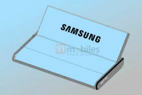 Samsung patent ohebný rolovací mobil