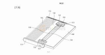 Samsung patent ohebný rolovací mobil rozvíjení
