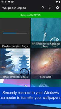 Wallpaper Engine Android aplikace živé tapety výběr