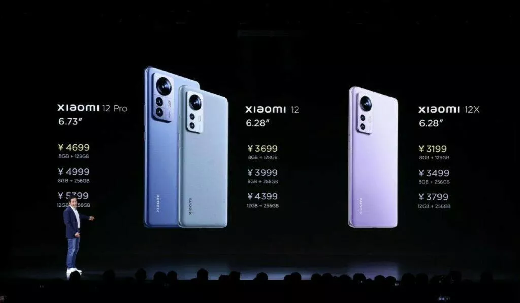 xiaomi 12 comparison