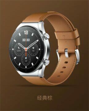 Xiaomi Watch S1 hnědý pásek