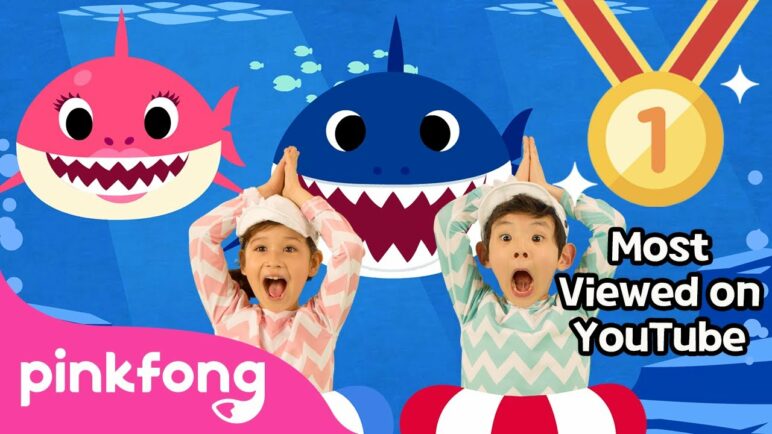 Dança do bebê tubarão |  #babyshark Vídeo mais visto |  Canções de Animais |  Músicas PINKFONG para crianças