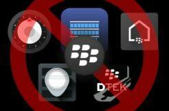 Blackberry aplikace Obchod Play ukončení