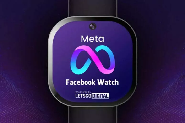 facebook meta chytré hodinky render facebook meta chytré hodinky render