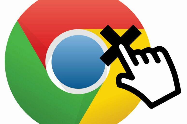 Google Chrome dialog zavřít všechny karty