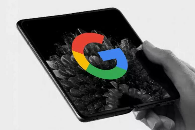 Google Pixel Fold Android 12L animace Google Pixel Fold Android 12L animace