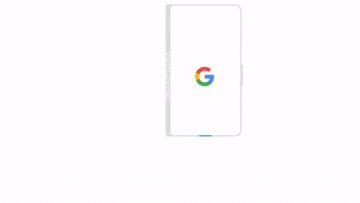Google Pixel Fold Android 12L animace SIM 1 Google Pixel Fold Android 12L animace SIM 1