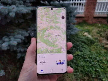 Huawei P50 Pro mapy