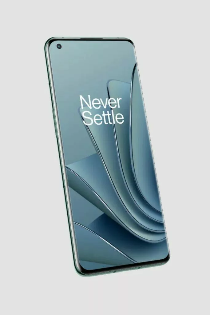 OnePlus 10 Pro Emerald Forest displej