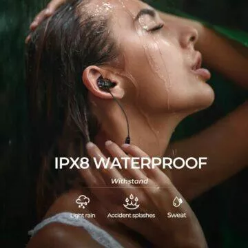 Sportovní bezdrátová sluchátka MPOW S10 Pro IPX8