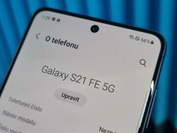 testování Samsung Galaxy S21 FE recenze info