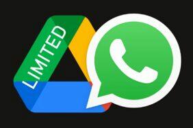WhatsApp Google Disk neomezená záloha limit