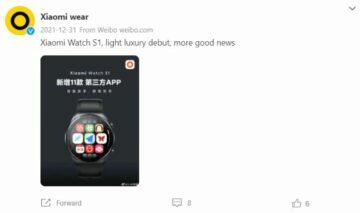 Xiaomi Watch S1 hodinky aplikace audioknihy Weibo