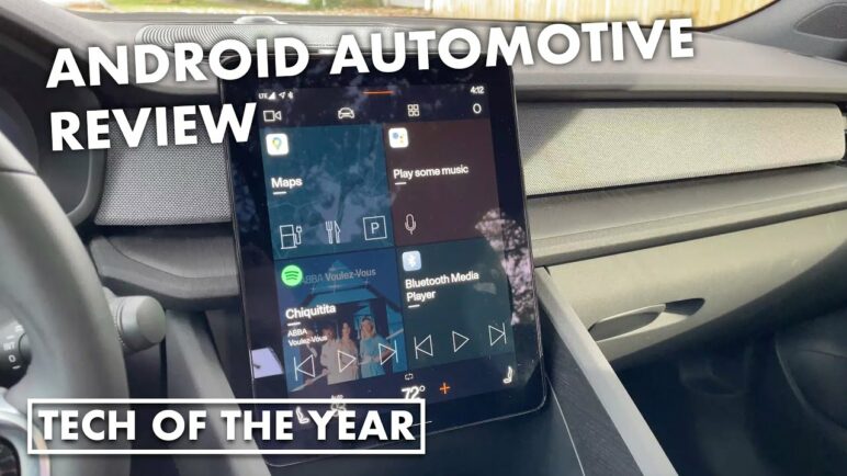 2021 Polestar 2 Android Automotive infotainment system walkthrough