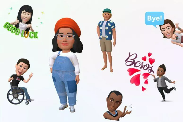 Facebook Messenger Instagram nové avatary Facebook Messenger Instagram nové avatary