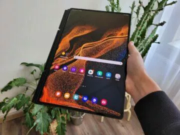 galaxy tab s8 ultra displej