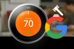 Google soud patent Nest termostat