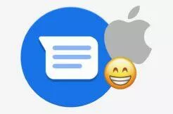 Google Zprávy iMessage reakce