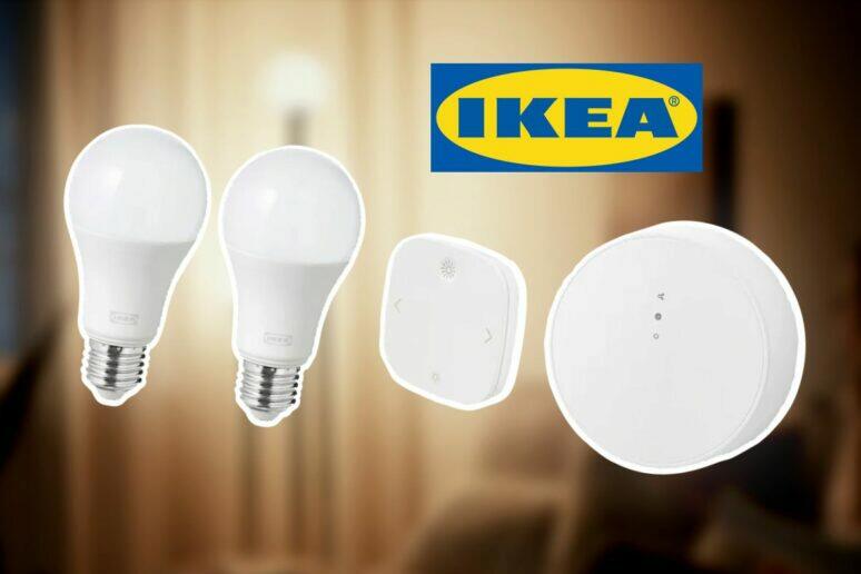 IKEA sada Tradfri žárovky stmívač brána
