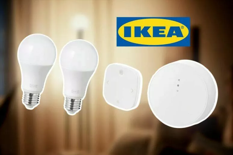 IKEA sada Tradfri žárovky stmívač brána IKEA sada Tradfri žárovky stmívač brána