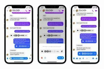 meta messenger funkce hlasová zpráva