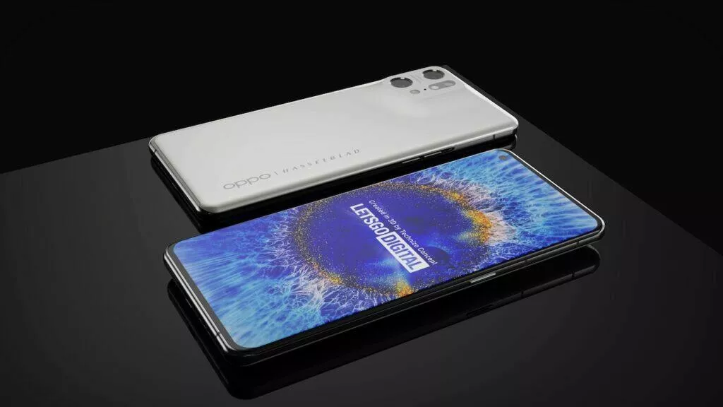 Oppo Find X5 Pro render