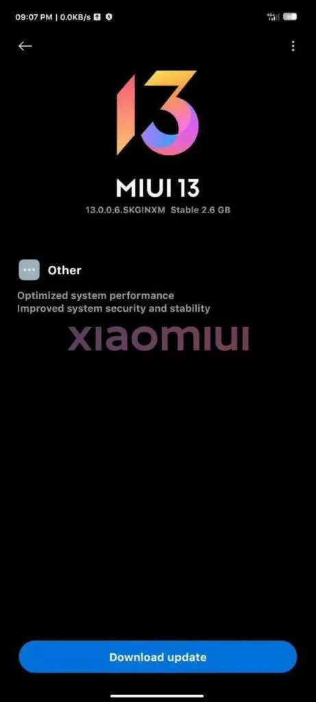 redmi note 10 aktualizace