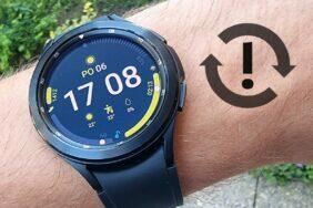 Samsung Galaxy Watch4 update problém ciferníky
