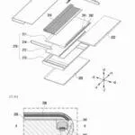 Samsung patent výsuvný ohebný mobil S Pen struktura