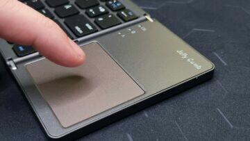 skládací bezdrátová Bluetooth klávesnice Jelly Comb touchpad ovládání