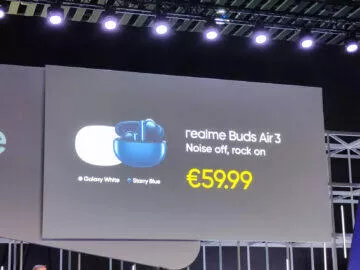 sluchátka realme buds air 3 cena