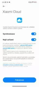 xiaomi cloud založení