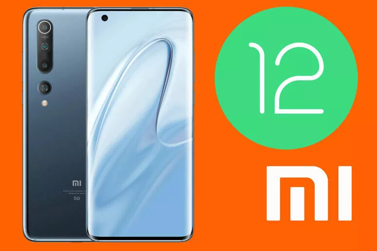 xiaomi mi 10 android 12