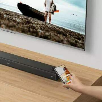 Xiaomi soundbar 3.1 v Evropě NFC