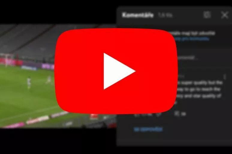 YouTube aplikace fullscreen ovládací prvky YouTube aplikace fullscreen ovládací prvky