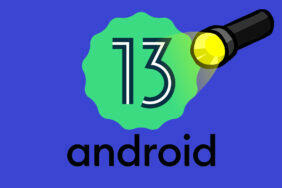 Android 13 led blesk