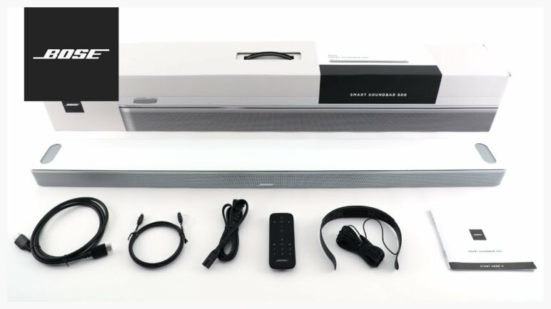 Bose Smart Soundbar 900 – Unboxing + Setup
