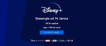 Disney+ Plus ČR cena datum banner