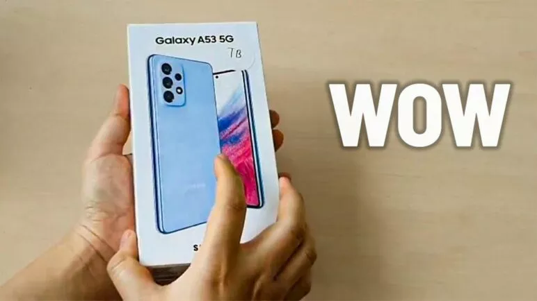 Galaxy A53  - Full Unboxing Leaks / NO Charger