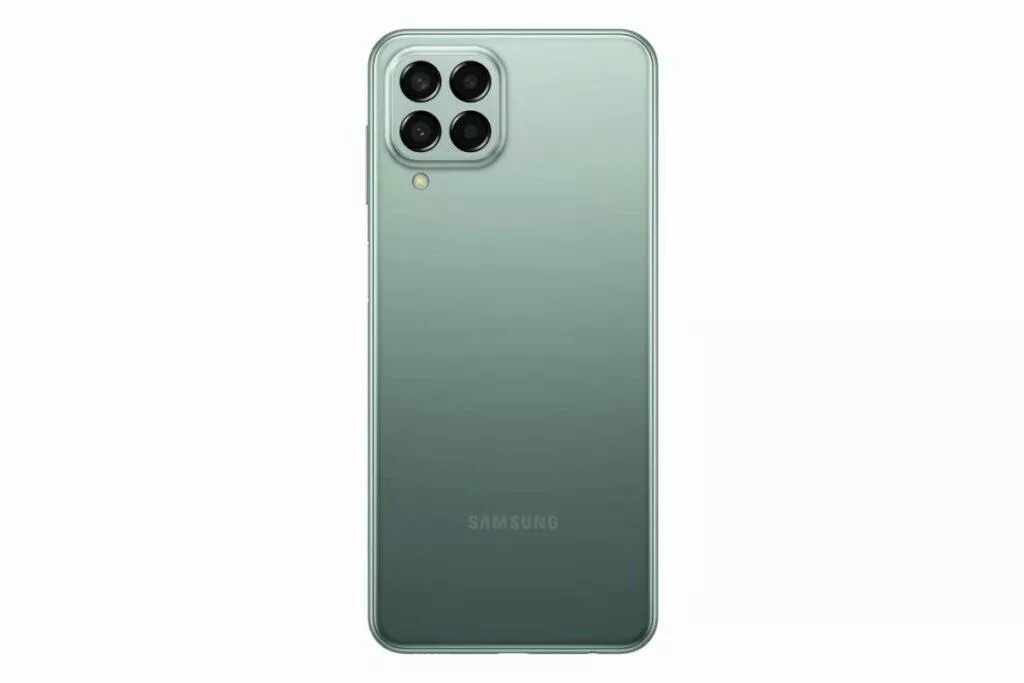 galaxy m33 zelená