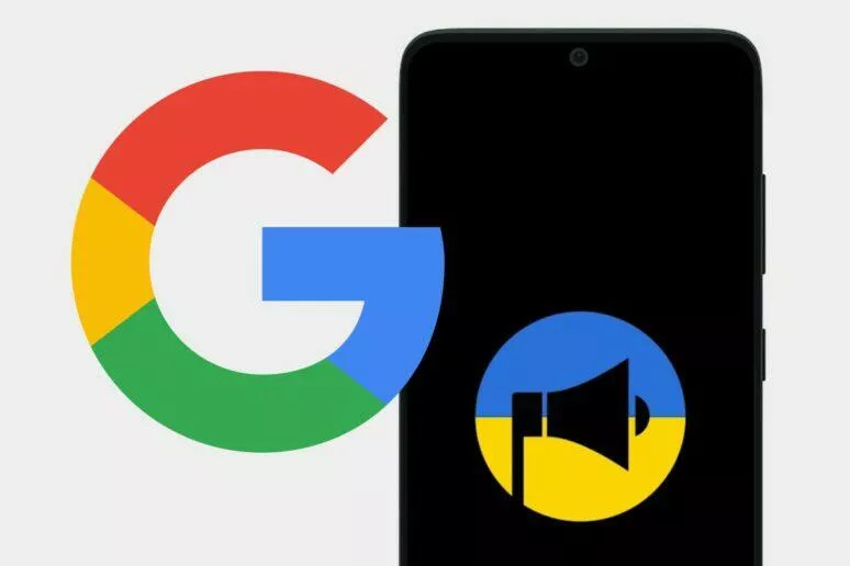 Google aplikace Ukrajina nálet válka Google aplikace Ukrajina nálet válka