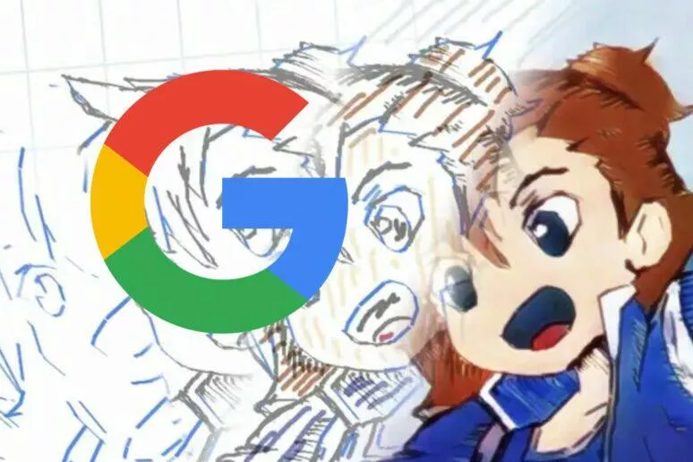 Google Giga Manga experiment Google Giga Manga experiment