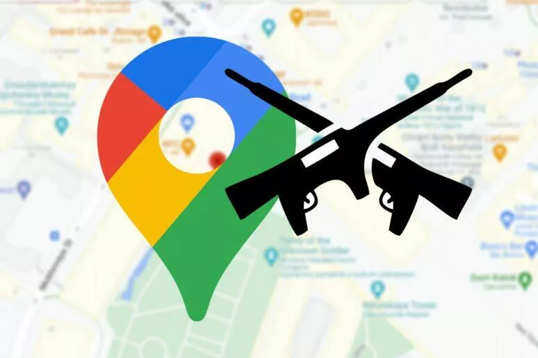 Google Maps Mapy recenze Rusko Ukrajina válka