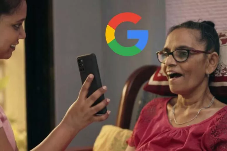 Google mluvení očima Look to Speak aplikace reklama Google mluvení očima Look to Speak aplikace reklama
