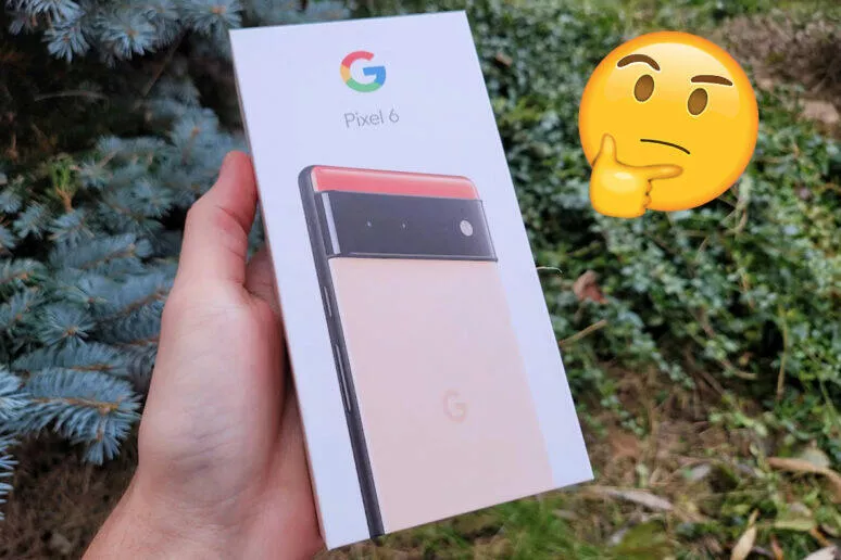 google pixel 6 sleva